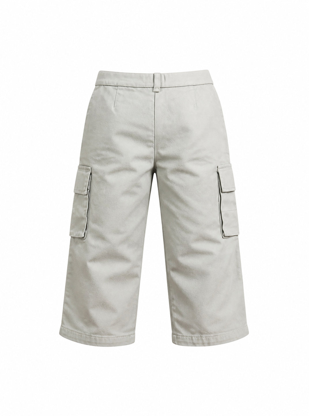 Pantaloni per bambino Balmain Kids grigi con tasche cargo sul davanti BZ6L40 Z3702 902AG BALMAIN KIDS 