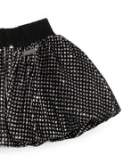 Gonna per bambina Balmain Kids nera con paillettes all-over BZ7A51 U0283 930AG BALMAIN KIDS 