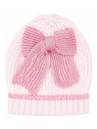 Cappello per neonata Bebè di Almy rosa con dettaglio fiocco CA58 7060 BEBE' DI ALMY KIDS 