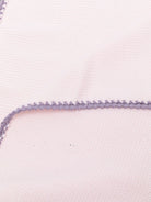 Coperta per neonata Bebè di Almy rosa con ricami floreali E49 7050 BEBE' DI ALMY KIDS 