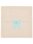 Coperta per neonata Bebè di Almy beige con dettaglio fiocco E58 3900 BEBE' DI ALMY KIDS 