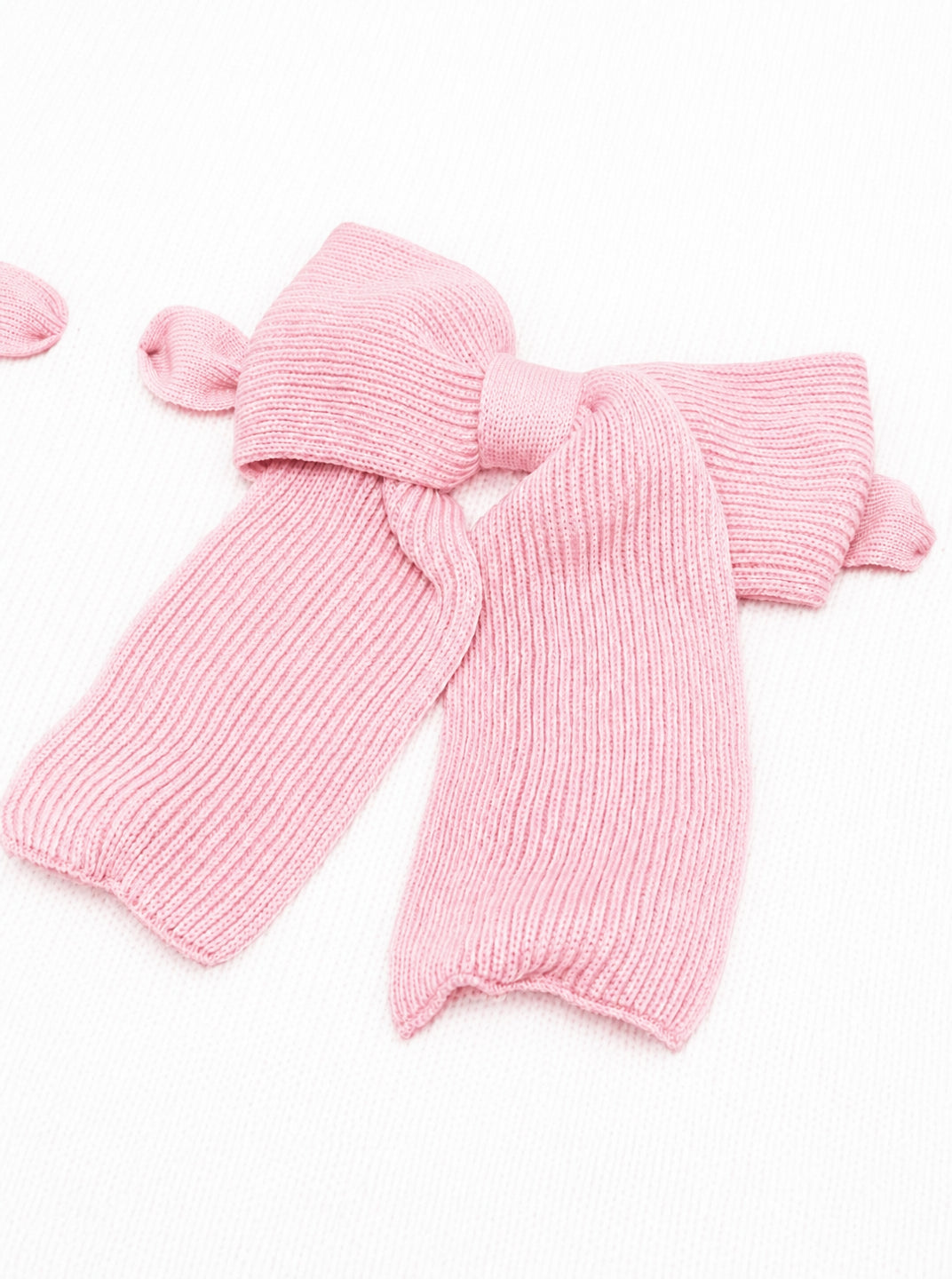 Coperta per neonata Bebè di Almy rosa con dettaglio fiocco E58 7060 BEBE' DI ALMY KIDS 