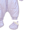 Tuta da neve per neonata Billieblush Kids viola con design imbottito U22236 929 BILLIEBLUSH KIDS 