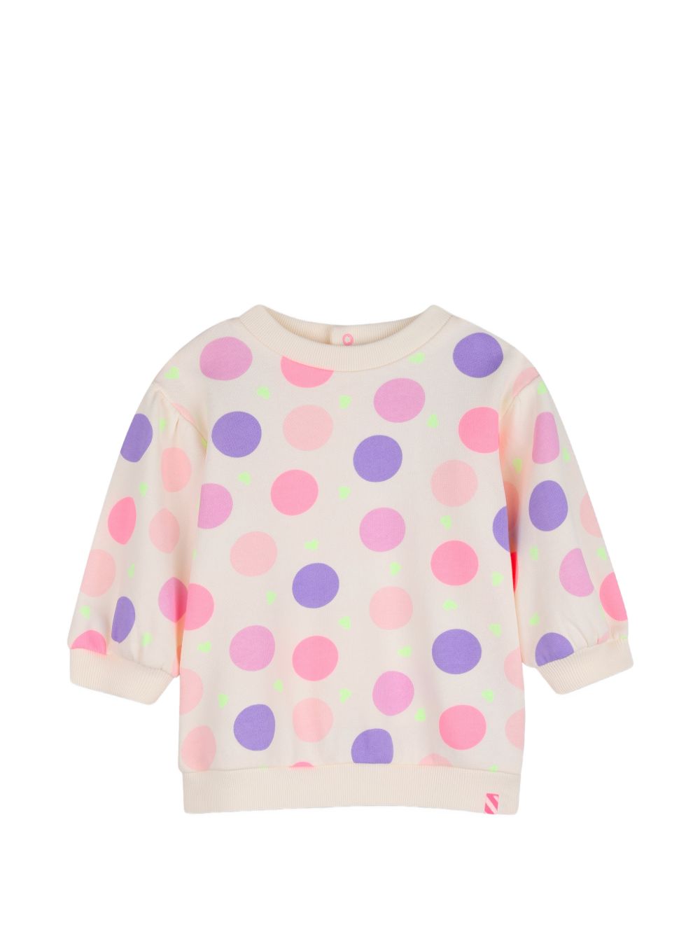 Abito per neonata Billieblush Kids beige con motivo a pois U22240 121 BILLIEBLUSH KIDS 