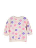 Abito per neonata Billieblush Kids beige con motivo a pois U22240 121 BILLIEBLUSH KIDS 