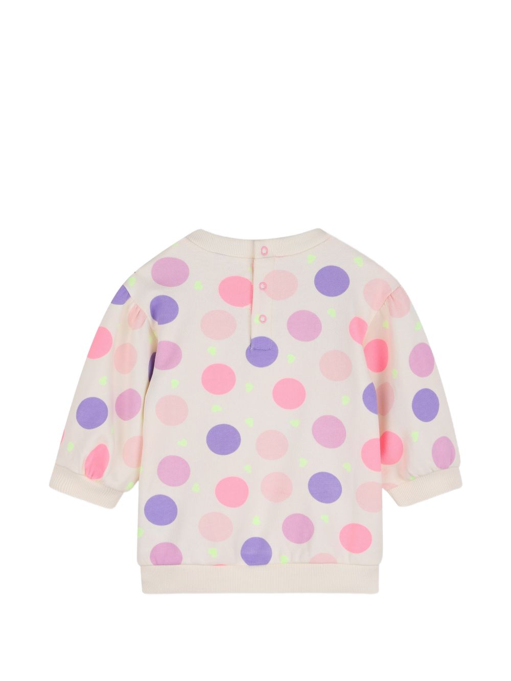 Abito per neonata Billieblush Kids beige con motivo a pois U22240 121 BILLIEBLUSH KIDS 