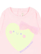 T-shirt per neonata Billieblush Kids rosa con stampa grafica cuore U22241 475 BILLIEBLUSH KIDS 
