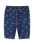 Jeans per neonata Billieblush Kids blu con stampa grafica fiocchetti U22249 Z10 BILLIEBLUSH KIDS 