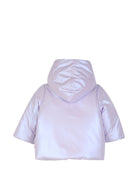 Giubbino per neonata Billieblush Kids viola con applicazione frontale a cuore U22251 929 BILLIEBLUSH KIDS 