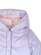 Giubbino per neonata Billieblush Kids viola con applicazione frontale a cuore U22251 929 BILLIEBLUSH KIDS 