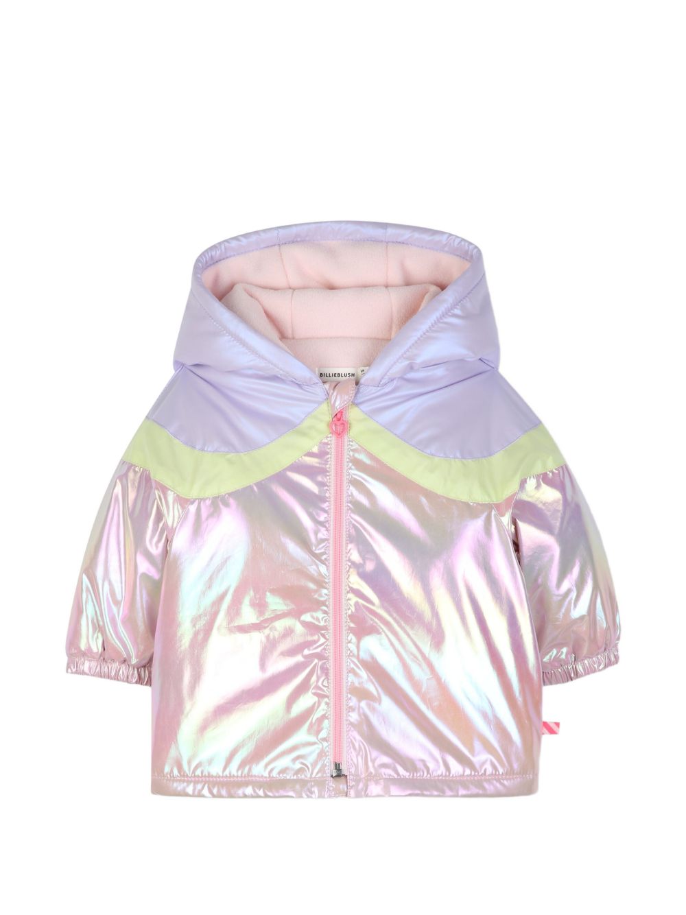 Giubbino per neonata Billieblush Kids viola con finitura lucida U22253 475 BILLIEBLUSH KIDS 