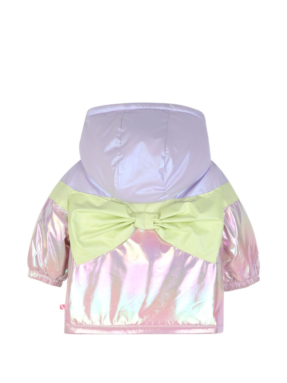 Giubbino per neonata Billieblush Kids viola con finitura lucida U22253 475 BILLIEBLUSH KIDS 