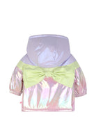 Giubbino per neonata Billieblush Kids viola con finitura lucida U22253 475 BILLIEBLUSH KIDS 