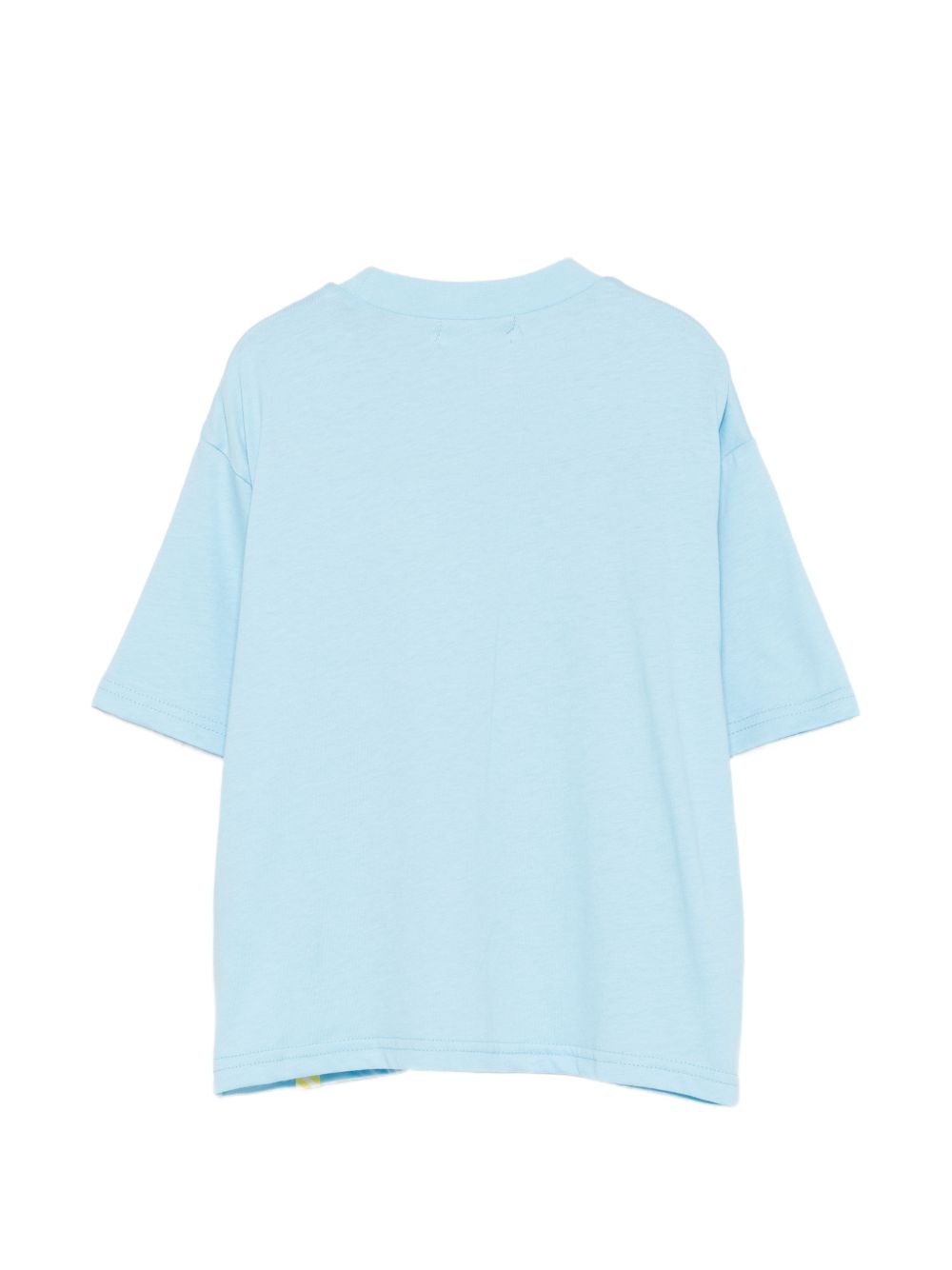 T-shirt per bambino Billieblush Kids azzurra con stampa grafica sul davanti U22295 78R BILLIEBLUSH KIDS 