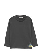 T-shirt per bambino Billieblush grigia con stampa grafica sul retro U22302 062 BILLIEBLUSH KIDS 