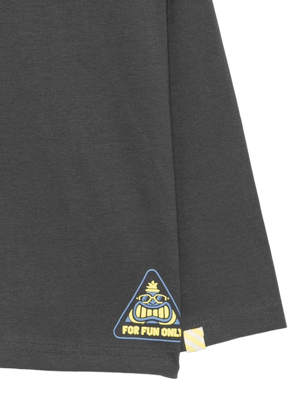 T-shirt per bambino Billieblush grigia con stampa grafica sul retro U22302 062 BILLIEBLUSH KIDS 