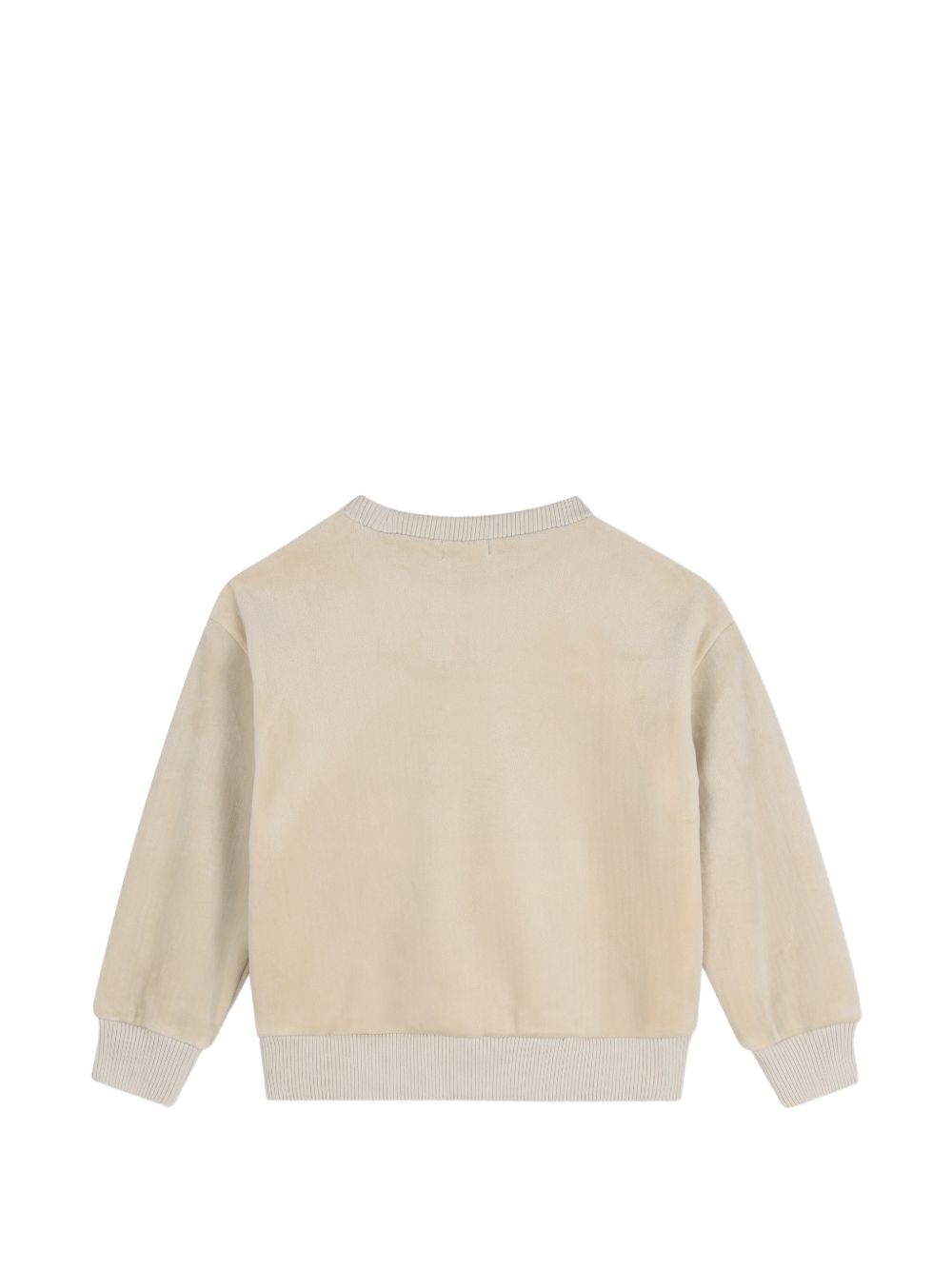 Felpa per bambino Billieblush Kids beige con stampa grafica U22311 23E BILLIEBLUSH KIDS 