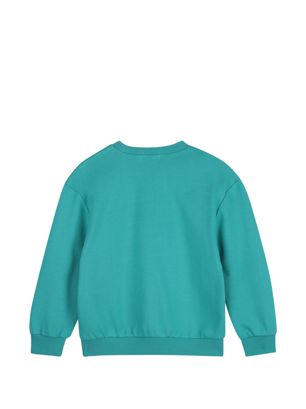 Felpa per bambino Billieblush Kids verde con stampa grafica sul davanti U22312 70D BILLIEBLUSH KIDS 