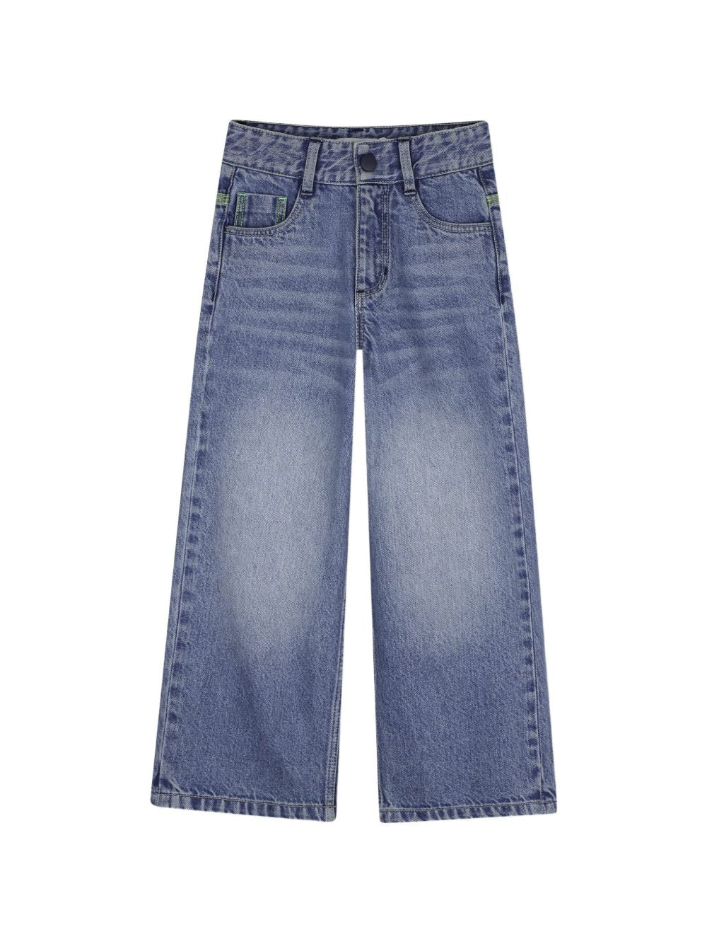 Jeans per bambino Billieblush Kids blu con effetto schiarito U22322 Z18 BILLIEBLUSH KIDS 