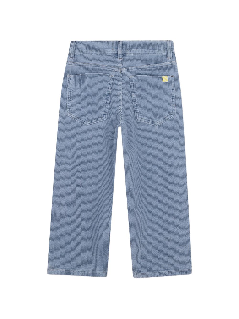 Pantaloni per bambino Billieblush Kids blu con trama a coste U22326 81U BILLIEBLUSH KIDS 