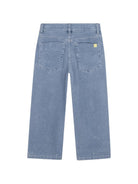Pantaloni per bambino Billieblush Kids blu con trama a coste U22326 81U BILLIEBLUSH KIDS 