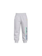 Pantaloni sportivi per bambino Billieblush Kids grigi con stampa con logo laterale U22328 A32 BILLIEBLUSH KIDS 