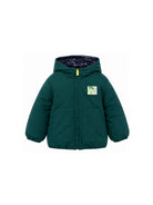 Giubbino per bambino Billieblush Kids verde con chiusura con zip sul davanti U22339 68R BILLIEBLUSH KIDS 