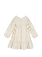 Abito per bambina Billieblush Kids beige con ruches e paillettes U22353 243 BILLIEBLUSH KIDS 