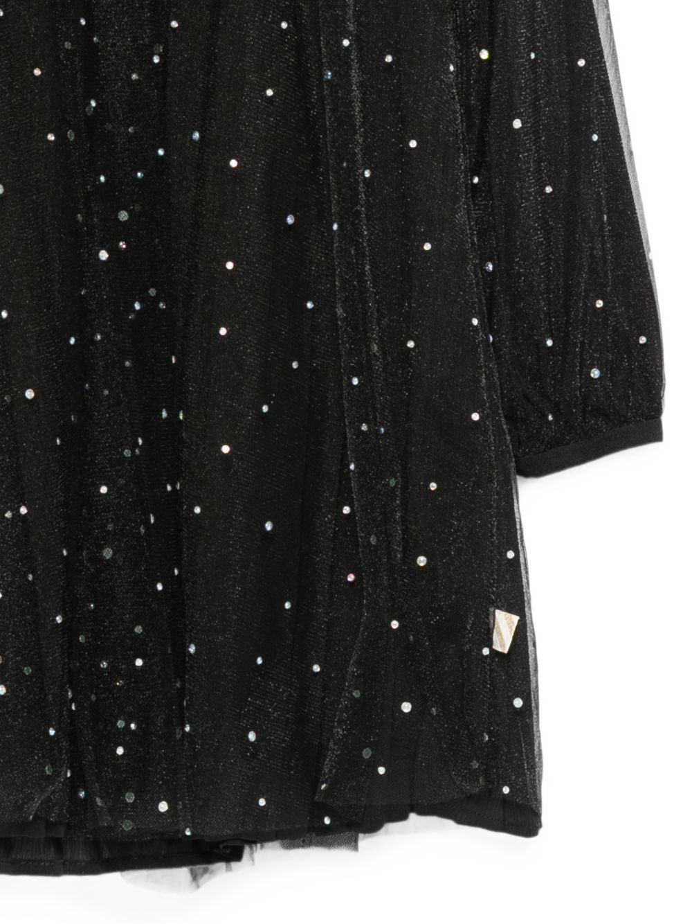 Abito per bambina Billieblush Kids nero con dettagli strass all-over U22356 09B BILLIEBLUSH KIDS 