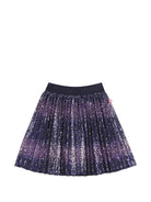 Gonna per bambina Billieblush Kids viola con trama plissettata U22360 85T BILLIEBLUSH KIDS 