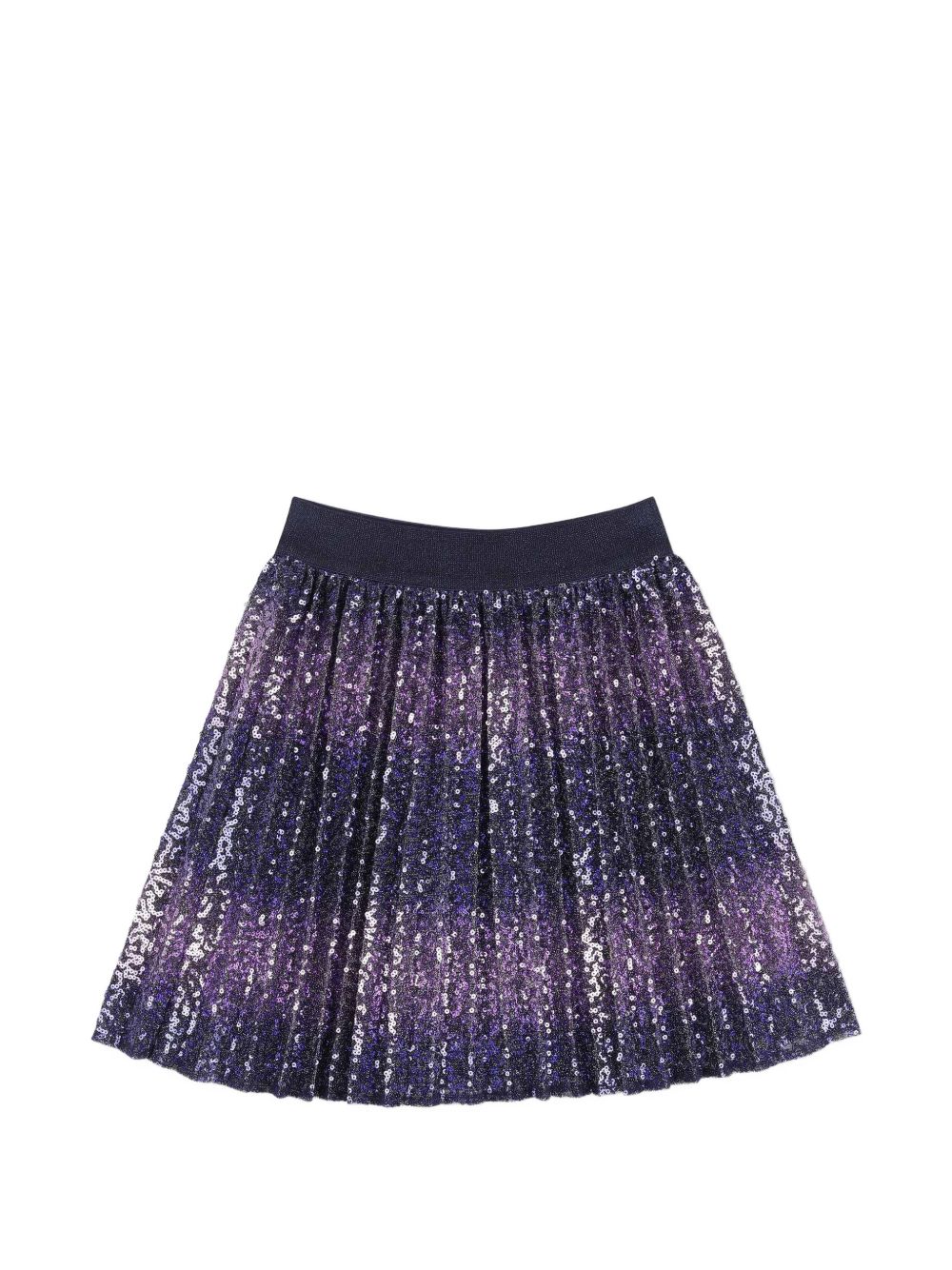 Gonna per bambina Billieblush Kids viola con trama plissettata U22360 85T BILLIEBLUSH KIDS 