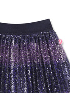 Gonna per bambina Billieblush Kids viola con trama plissettata U22360 85T BILLIEBLUSH KIDS 