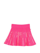 Gonna per bambina Billieblush Kids fucsia con decorazione con paillettes U22367 47A BILLIEBLUSH KIDS 