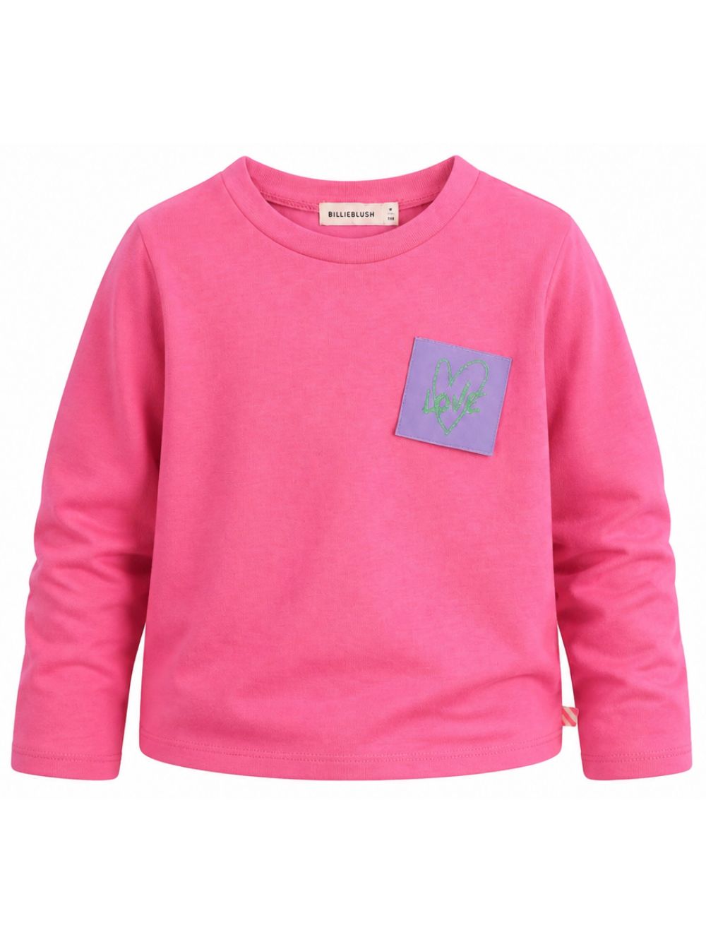 T-shirt per bambina Billieblush Kids fucsia con stampa grafica sul retro U22368 47A BILLIEBLUSH KIDS 