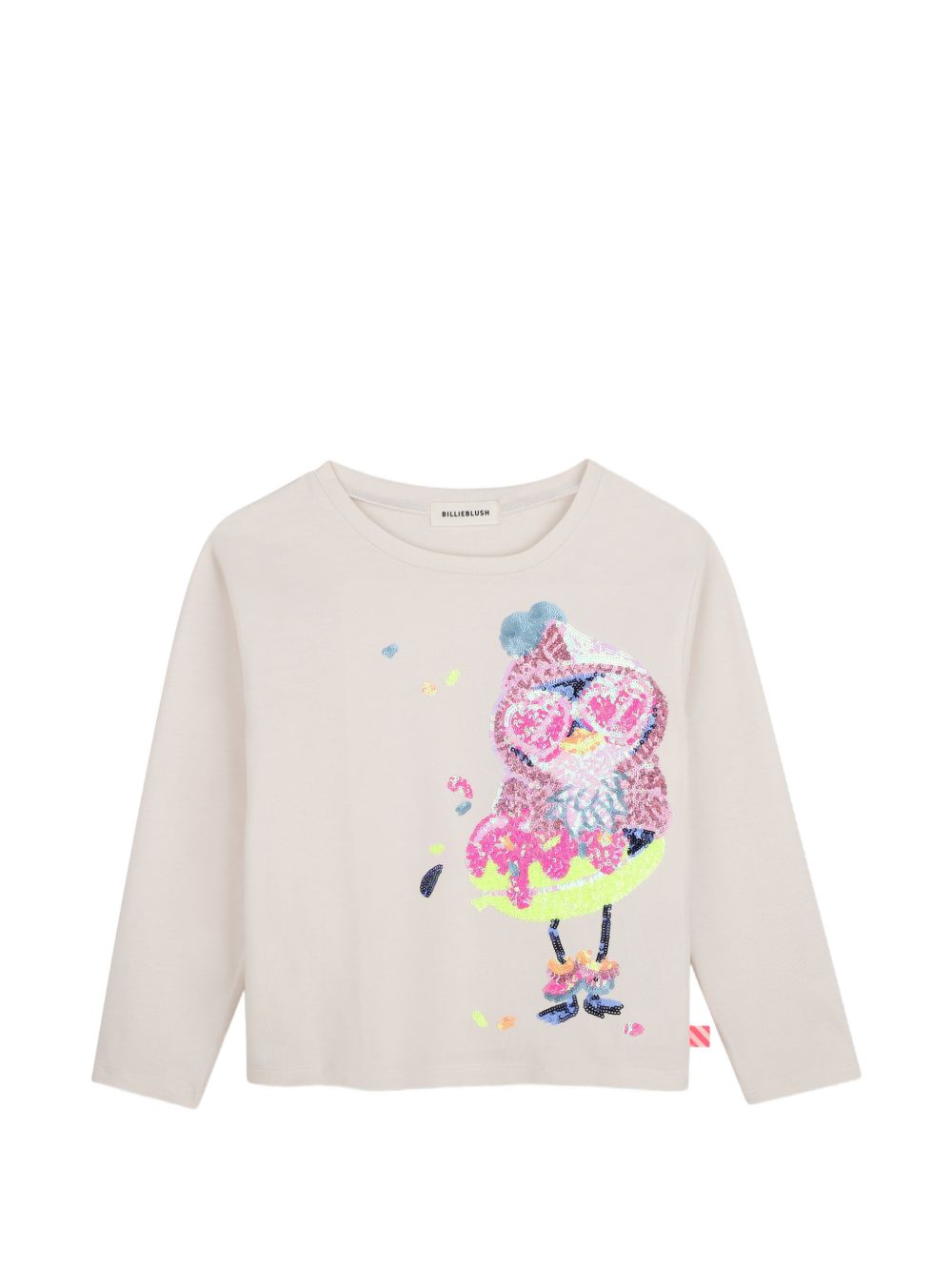 T-shirt per bambina Billieblush Kids bianca con stampa grafica sul davanti U22372 121 BILLIEBLUSH KIDS 