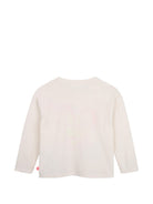T-shirt per bambina Billieblush Kids bianca con stampa grafica cuore U22379 121 BILLIEBLUSH KIDS 