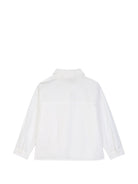 Blusa per bambina Billieblush Kids bianca con design plissettato U22391 121 BILLIEBLUSH KIDS 