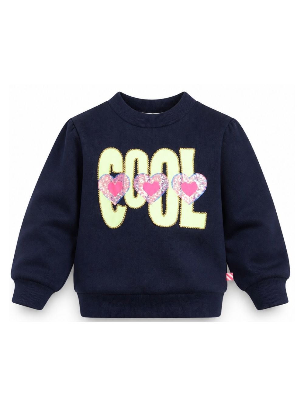 Felpa per bambina Billieblush Kids blu con decorazione con paillettes U22398 85T BILLIEBLUSH KIDS 