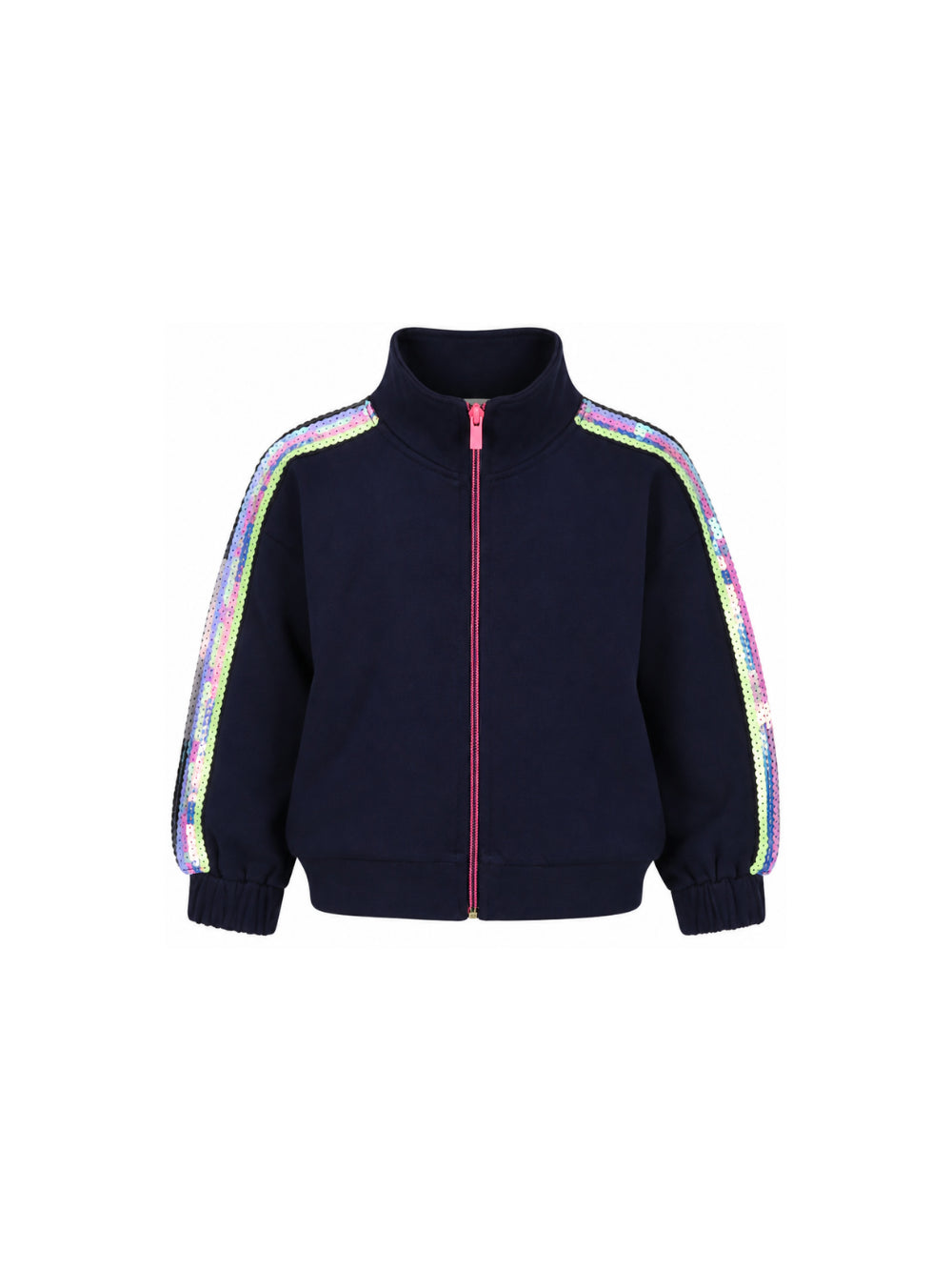 Felpa per bambina Billieblush Kids blu con decorazione con paillettes U22404 85T BILLIEBLUSH KIDS 