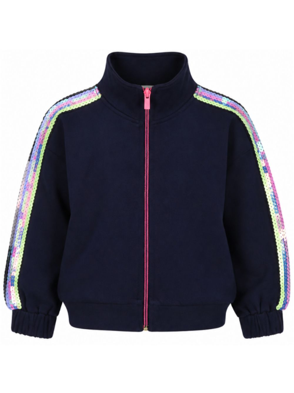 Felpa per bambina Billieblush Kids blu con decorazione con paillettes U22404 85T BILLIEBLUSH KIDS 