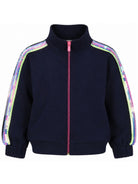 Felpa per bambina Billieblush Kids blu con decorazione con paillettes U22404 85T BILLIEBLUSH KIDS 