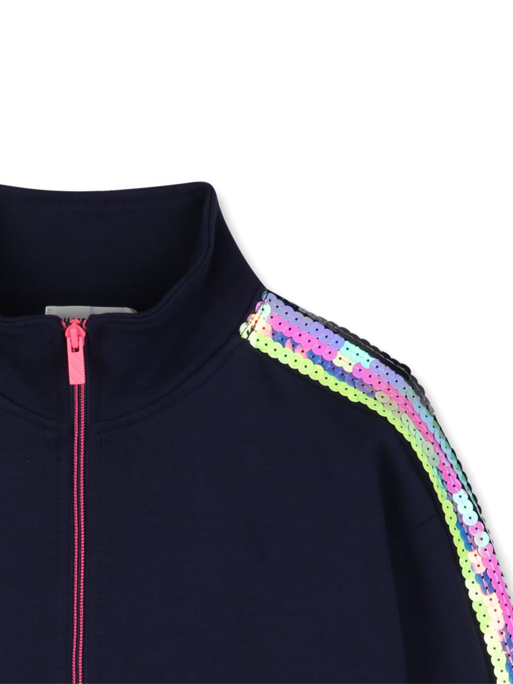 Felpa per bambina Billieblush Kids blu con decorazione con paillettes U22404 85T BILLIEBLUSH KIDS 