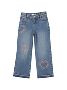 Jeans per bambina Billieblush Kids blu con decorazione con paillettes U22408 Z18 BILLIEBLUSH KIDS 