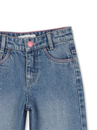 Jeans per bambina Billieblush Kids blu con decorazione con paillettes U22408 Z18 BILLIEBLUSH KIDS 
