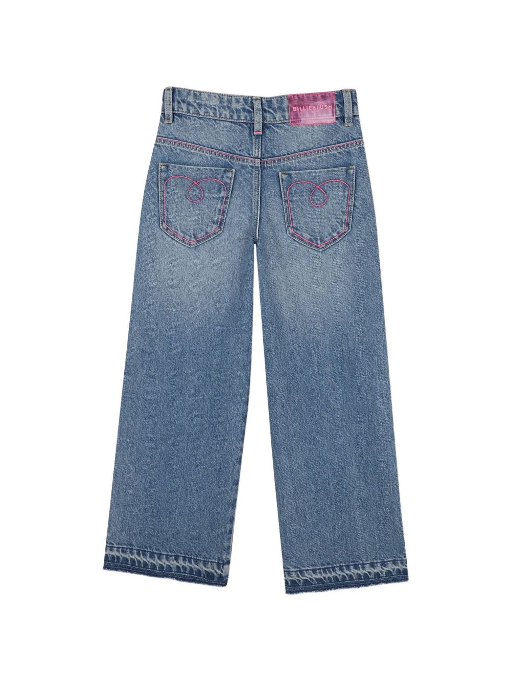 Jeans per bambina Billieblush Kids blu con decorazione con paillettes U22408 Z18 BILLIEBLUSH KIDS 