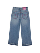 Jeans per bambina Billieblush Kids blu con decorazione con paillettes U22408 Z18 BILLIEBLUSH KIDS 