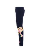 Leggings per bambina Billieblush Kids blu con stampa grafica U22421 85T BILLIEBLUSH KIDS 