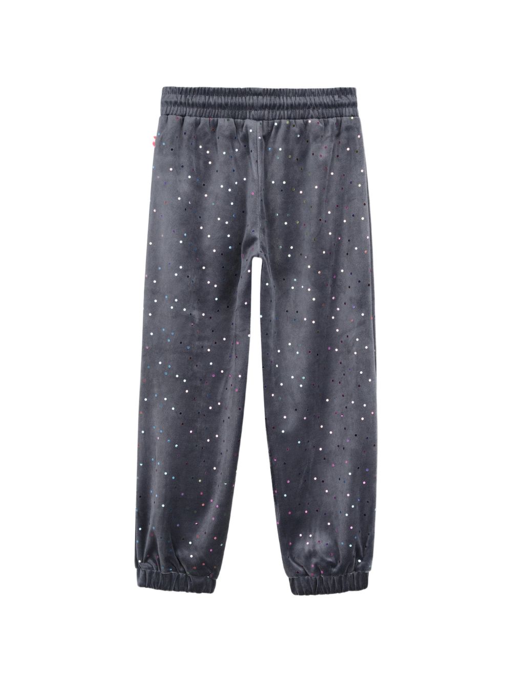 Pantaloni sportivi per bambina Billieblush Kids grigi con paillettes U22422 083 BILLIEBLUSH KIDS 