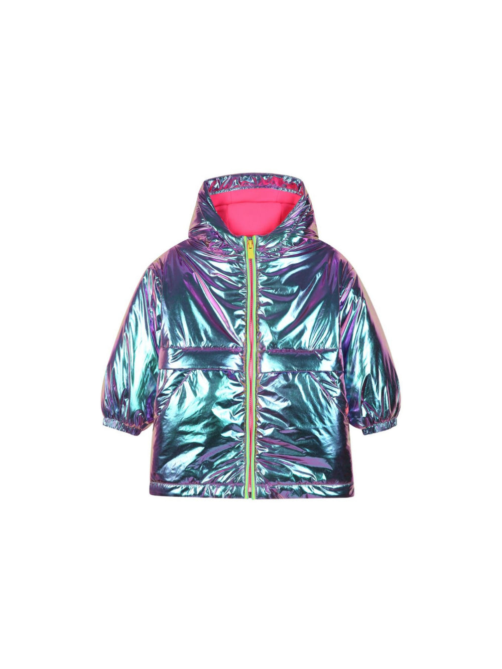 Giubbino per bambina Billieblush Kids multicolore con finitura metallizzata U22436 90E BILLIEBLUSH KIDS 