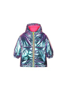 Giubbino per bambina Billieblush Kids multicolore con finitura metallizzata U22436 90E BILLIEBLUSH KIDS 